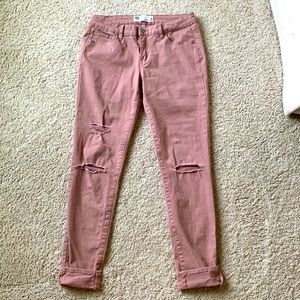 RSQ Pink skinny jeans